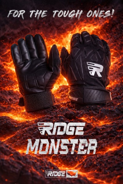 Gloves for offensive and defensive linemen